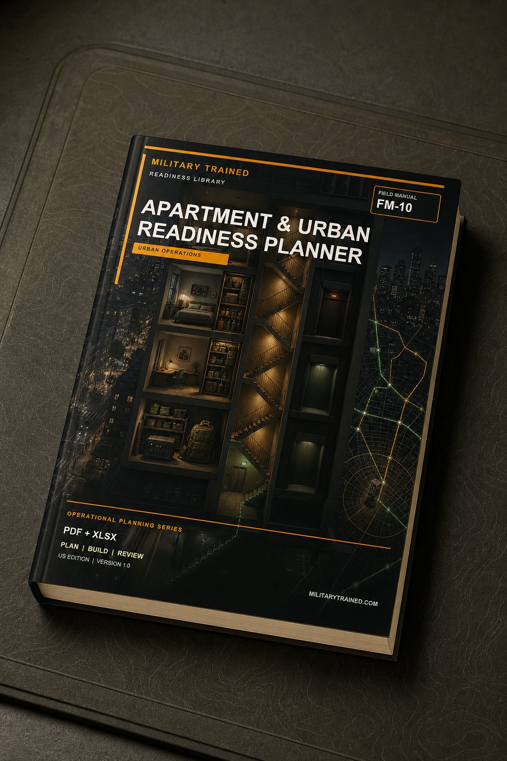 3D product preview of Apartment & Urban Readiness Planner