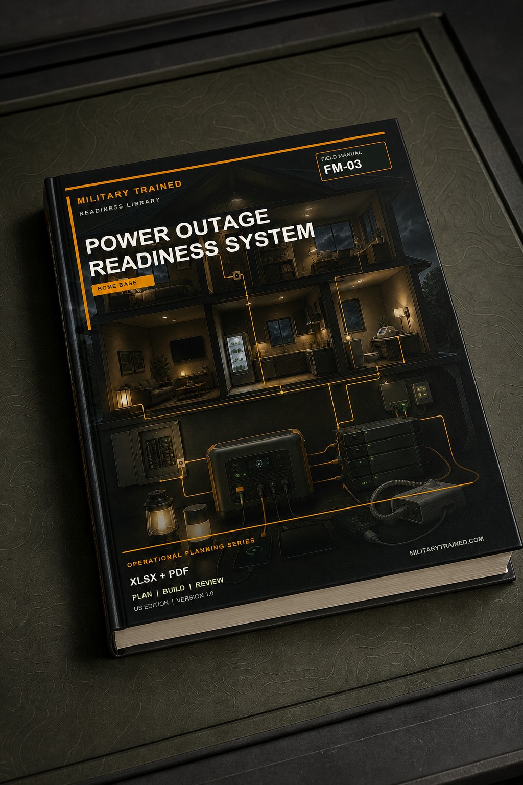 3D product preview of Power Outage Readiness System