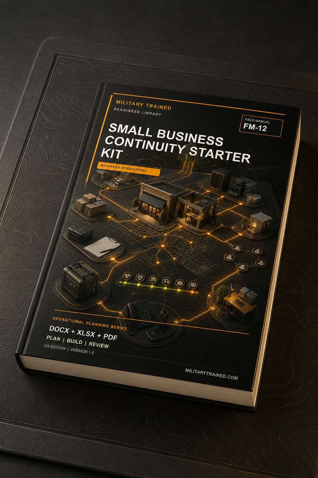 3D product preview of Small Business Continuity Starter Kit