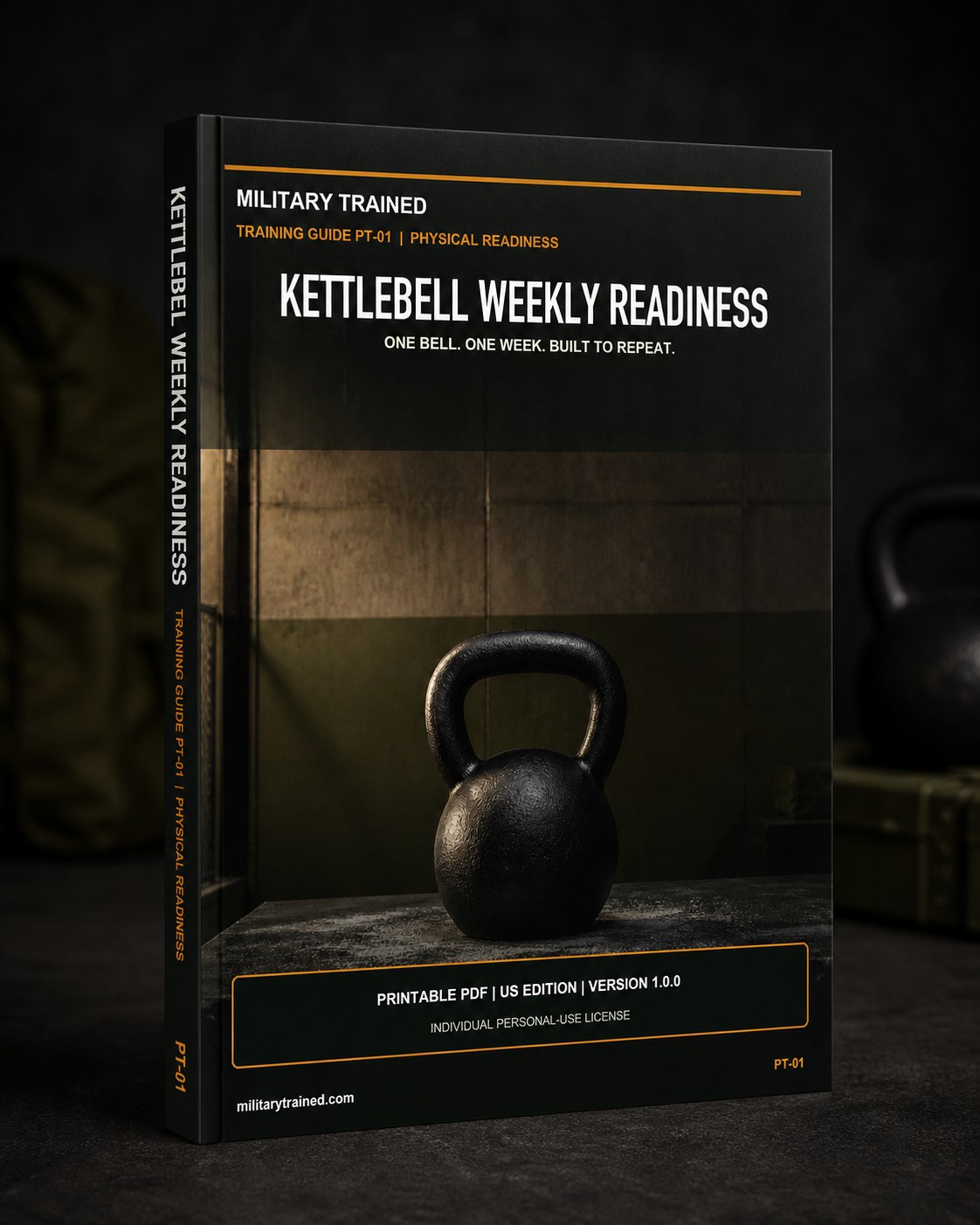 3D book preview of Kettlebell Weekly Readiness