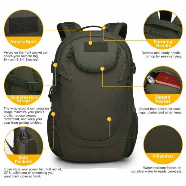 25L Airforce & Military Tactical Daypack