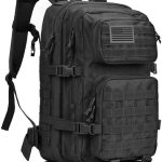 40L MOLLE Tactical Assault Pack with Hydration Compatibility – Black