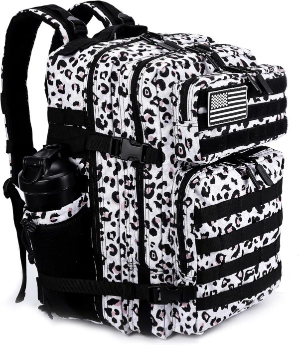 45L MOLLE Tactical Backpack with Laptop Compartment – Leopard