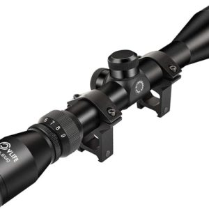 CVLIFE 3-9x40 Optics Rifle Scope - Precision Crosshair Reticle with Included Mounts