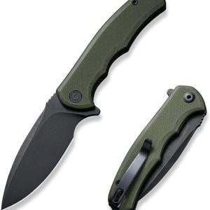 CIVIVI Mini Praxis EDC Folding Knife with D2 Steel Blade and G10 Handle