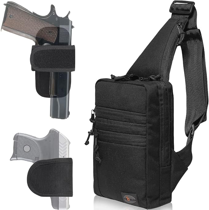 TECEUM Tactical Compact Sling Bag: Ultimate Concealed Carry Companion