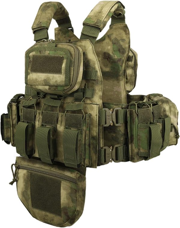 1000d-nylon-molle-training-vest-with-quick-release-buckle-light-green-1