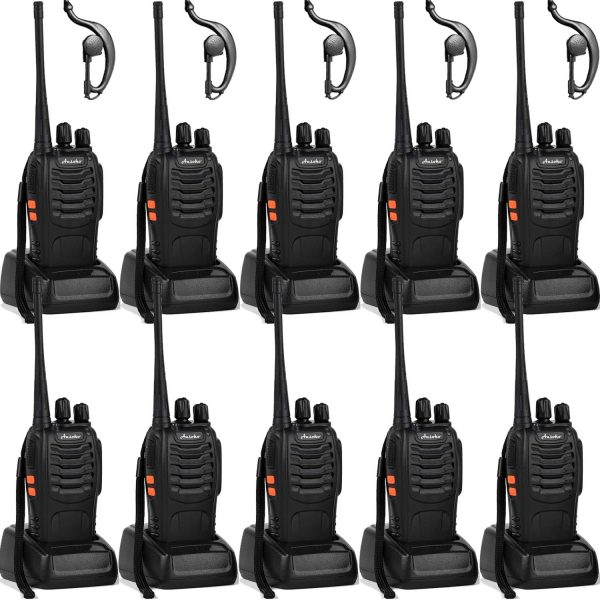 uhf-walkie-talkies-16-channel-1500mah-rechargeable-with-earpiece-charger-1