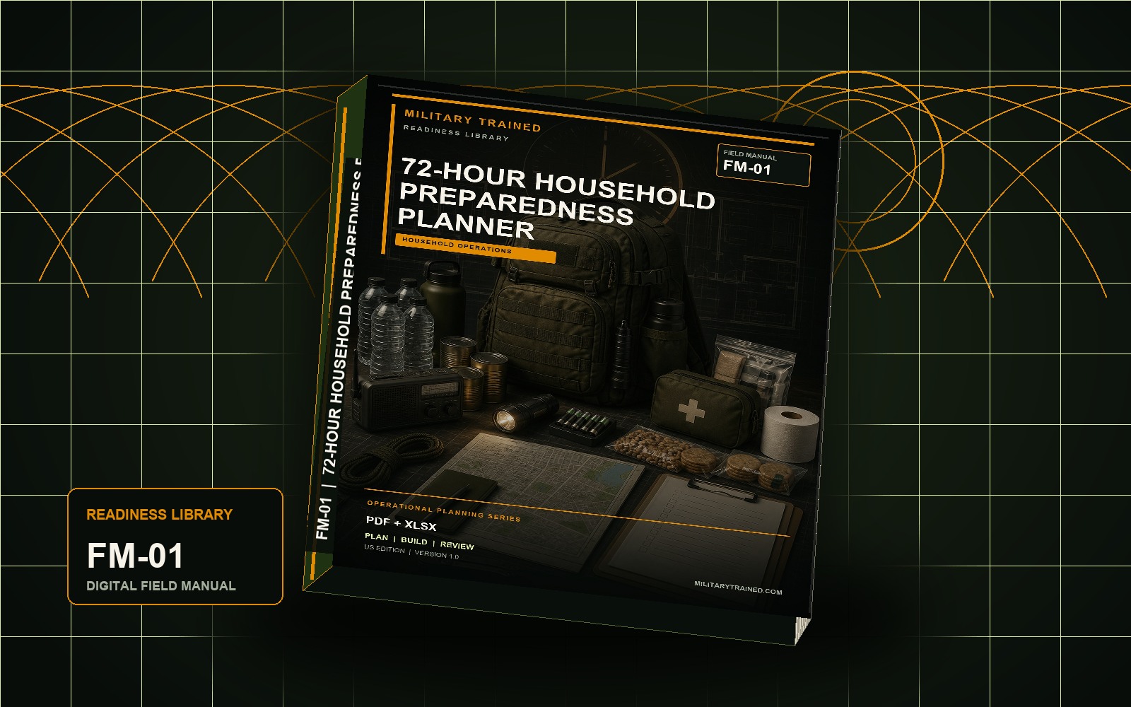 Cover of 72-Hour Household Preparedness Planner