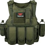 nylon-tactical-vest-with-quick-release-buckle-and-8-removable-pouches-green-1