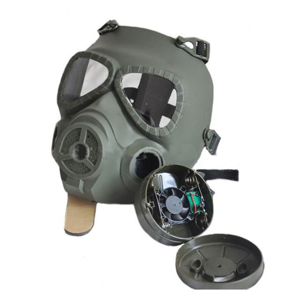 Military Gas Mask with Respiratory Fan Tactical & Military Surplus