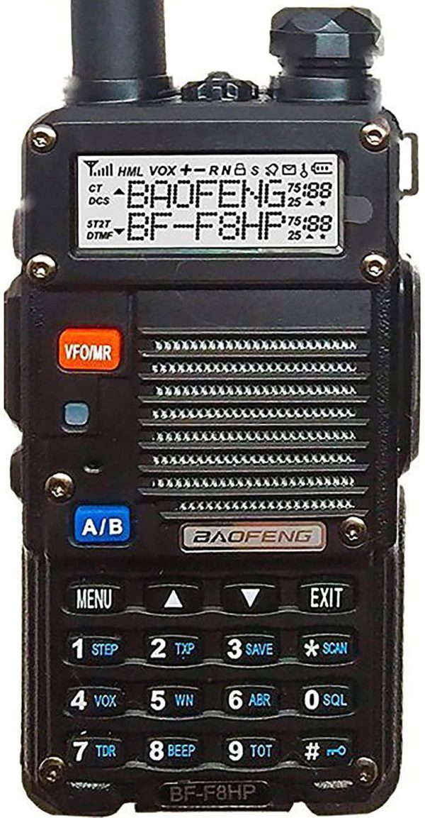 BF-F8HP - 8-Watt Dual Band Two-Way Radio