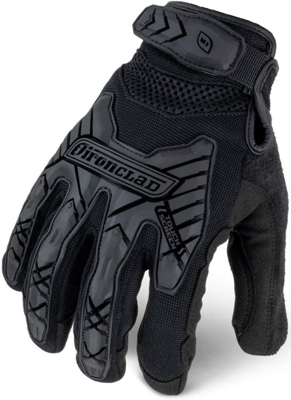 Command Tactical Gloves – TPR Impact Protection, Touchscreen Compatible, TAA