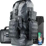 Dry Shield Faraday Backpack 40L – Waterproof Tactical Bag with MOLLE Webbing