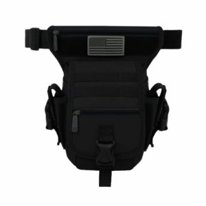 RT519 Tactical Thigh Pack Waist Belt Drop Leg Utility Bag Black East West U.S.A 