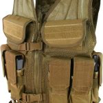 Elite MOLLE Tactical Vest in Coyote Brown