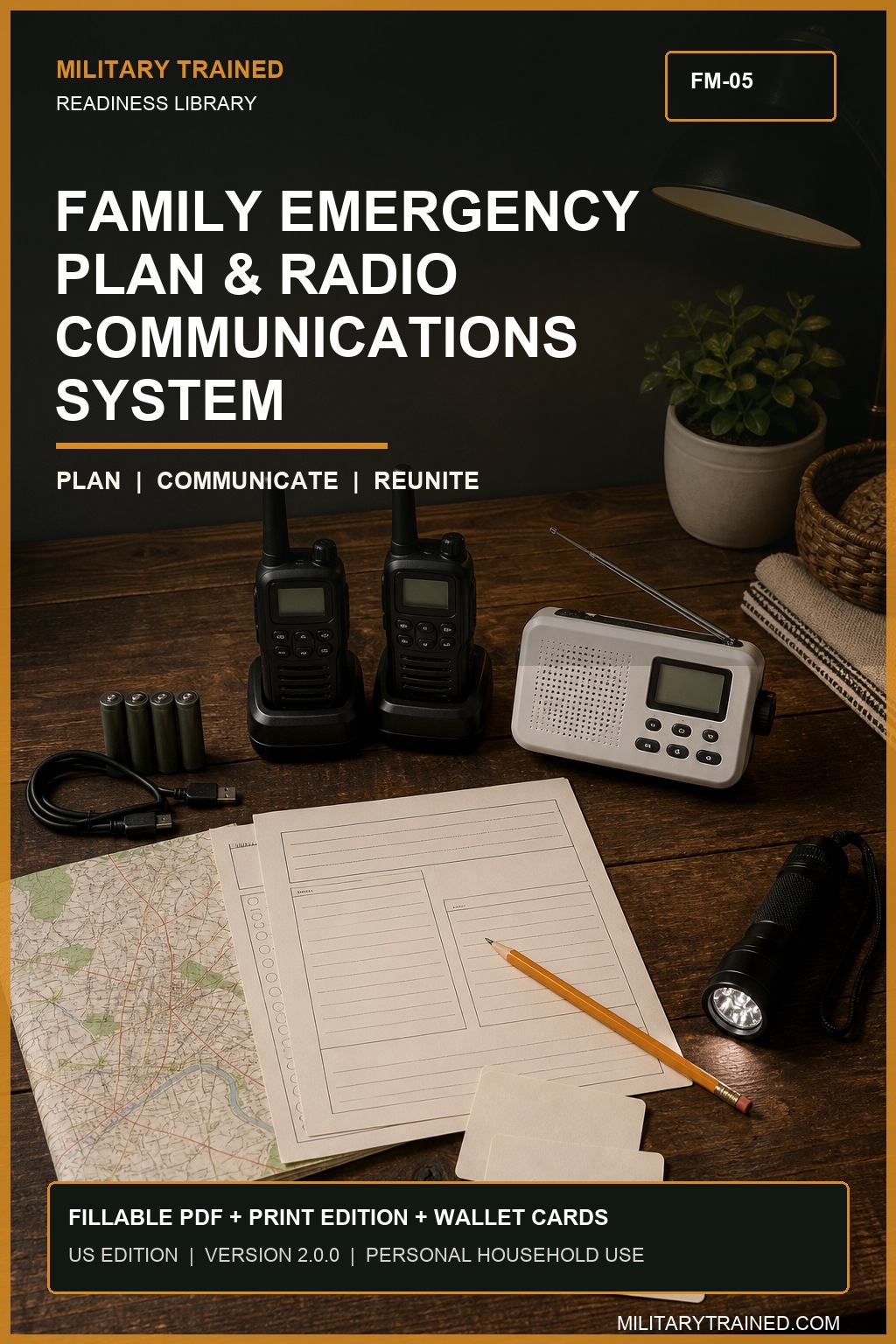 Cover of Family Emergency Plan & Radio Communications System