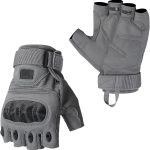 Fingerless Tactical Gloves – Reinforced Microfiber, Half-Finger, Adjustable