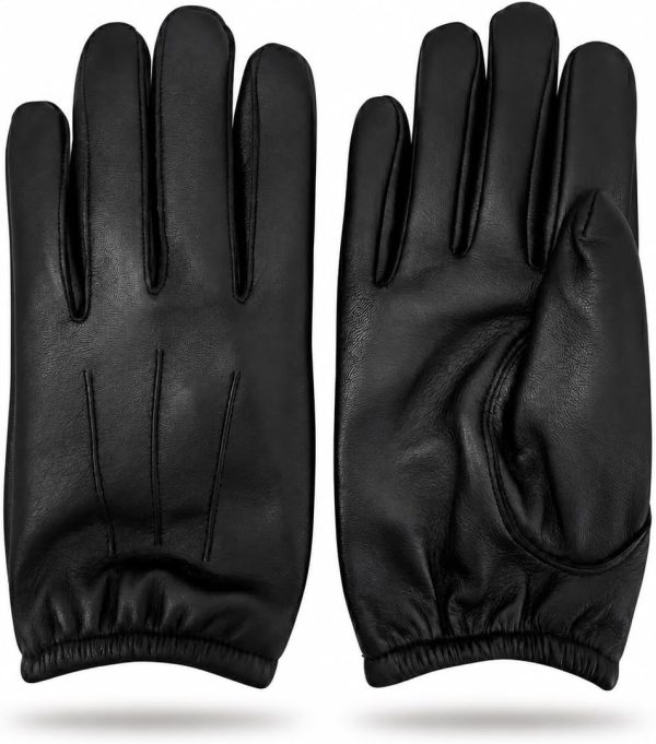 Goatskin Leather Puncture Resistant Duty Gloves - Large
