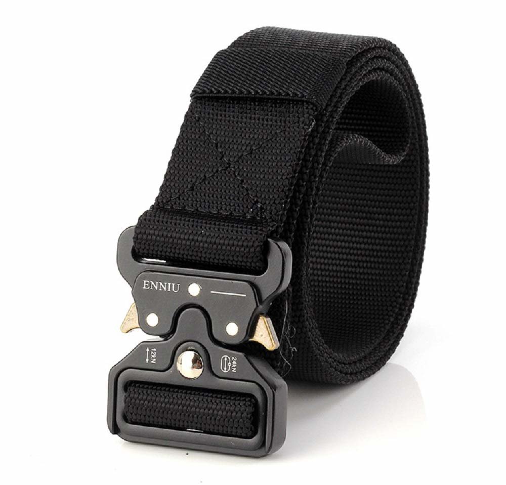 Heavy Duty Tactical Military Belt with Adjustable Waist - Tactical ...