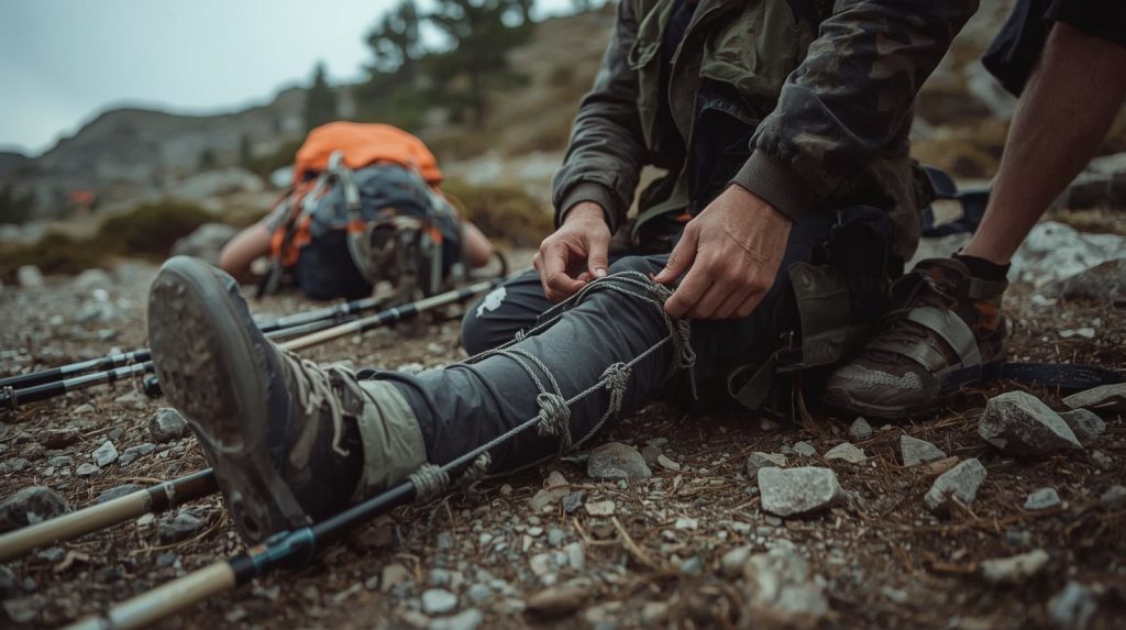 Tactical Rise Splints Improvised Splints That Actually Hold: Trekking Pole Splints, Pack ...