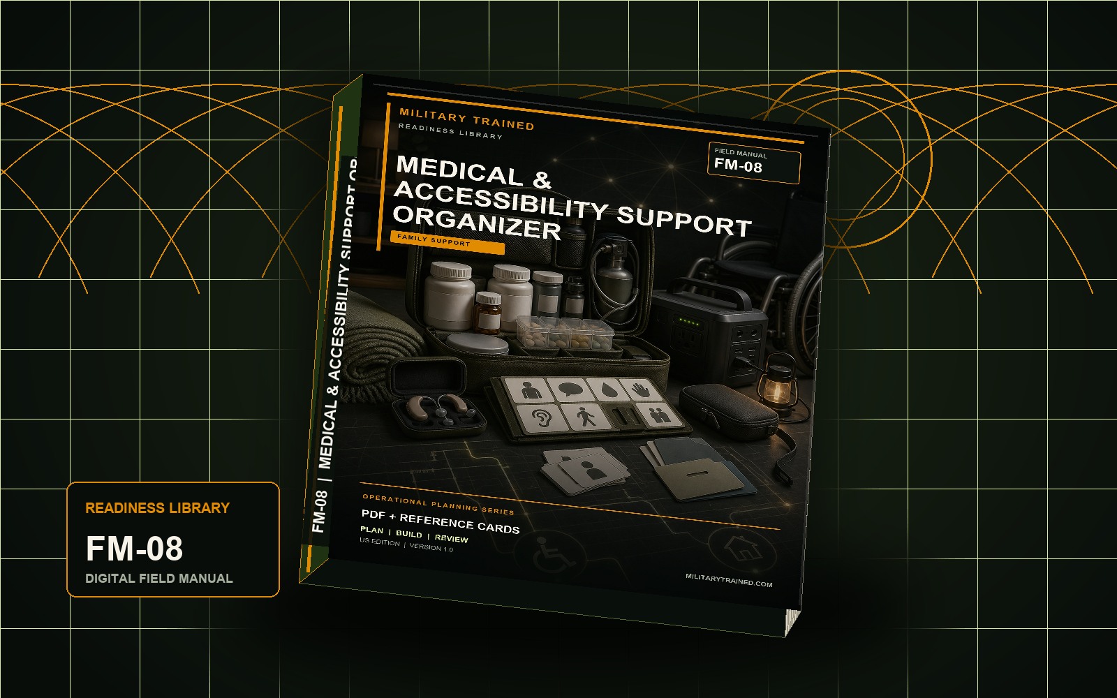 Cover of Medical & Accessibility Support Organizer