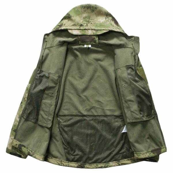 Military Camouflage Hooded Tactical Jacket
