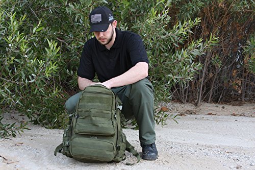 Military & Navy Backpack with Hydration Pocket