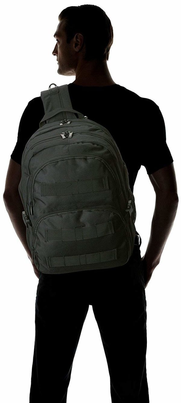 Molle Tactical Ammo Bag with Sling Back