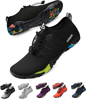 SIMARI Water Shoes for Women Men - Barefoot Quick-Dry Aqua Socks ...