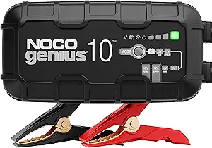 NOCO GENIUS10: 10A 6V/12V Smart Battery Charger – Automatic Maintainer,...