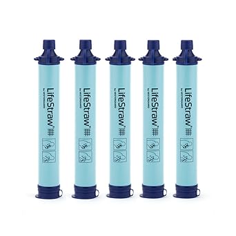 LifeStraw Personal Water Filter for Hiking, Camping, Travel, and Emergency...