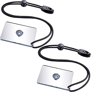 Jetec 2 Pieces Signal Mirror Survival Reflective Mirror 5.1cm x 7.6cm Send...