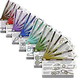 Complete Knot Card Bundle - 7 Pocket Knot Books with 76 Knots  Set Includes...