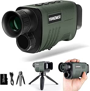Night Vision Monocular Digital Infrared Monocular Telescope for 100%...