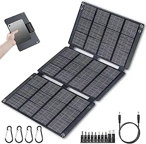 30W Portable Solar Panels 30 Watt Foldable Solar Panel Charger,IP65 Solar...