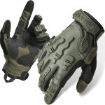 Tactical Gloves – TPR Impact Protection, Kevlar-Lined, Full Finger