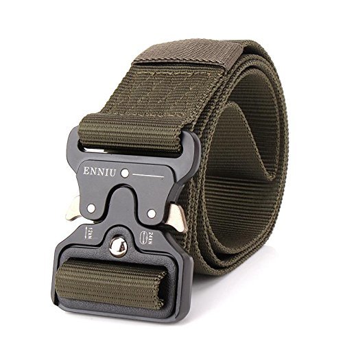 Tactical Military Belt - Heavy Duty Nylon with Molle Buckle - Tactical ...