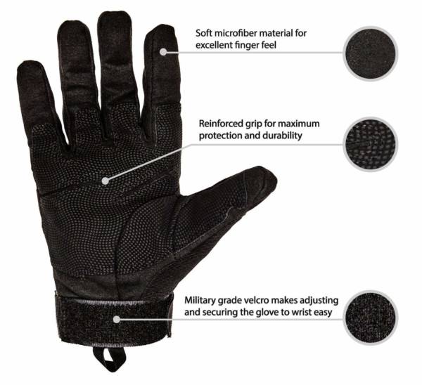 TitanOps Gear Hard Knuckle Gloves