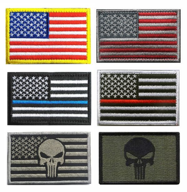 US Backpack Patches